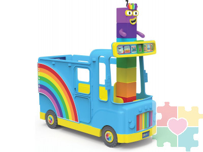 Развивающая Игрушка "Игровые фигурки Numberblocks. Автобус Знаний"