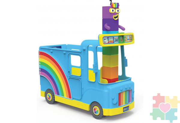 Развивающая Игрушка "Игровые фигурки Numberblocks. Автобус Знаний"