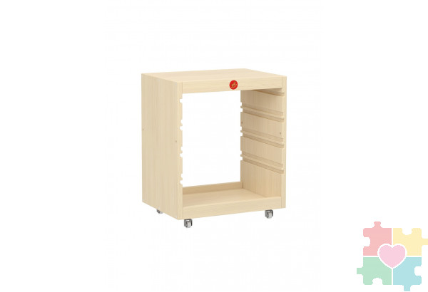 Мобильный игровой стеллаж 520х460 / система хранения Игротека