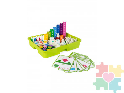 Конструктор МУЛЬТИ Математика / 131 деталь в системе хранения Игротека