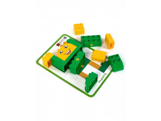 Конструктор МУЛЬТИ Эмоции / 120 деталей в системе хранения Игротека