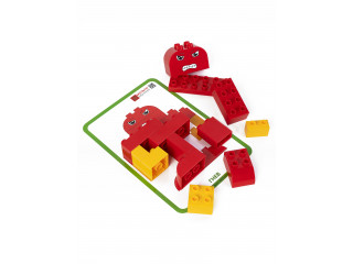 Конструктор МУЛЬТИ Эмоции / 120 деталей в системе хранения Игротека