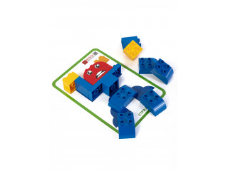 Конструктор МУЛЬТИ Эмоции / 120 деталей в системе хранения Игротека