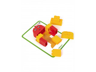 Конструктор МУЛЬТИ Эмоции / 120 деталей в системе хранения Игротека