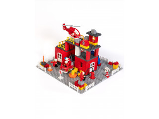 Конструктор МУЛЬТИ Пожарная часть МЧС России / 121 деталь в системе хранения Игротека