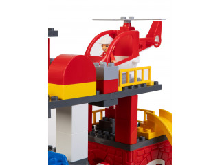 Конструктор МУЛЬТИ Пожарная часть МЧС России / 121 деталь в системе хранения Игротека