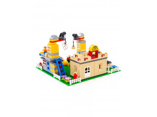 Конструктор МУЛЬТИ Стройплощадка / 200 деталей в системе хранения Игротека