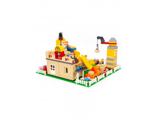 Конструктор МУЛЬТИ Стройплощадка / 200 деталей в системе хранения Игротека