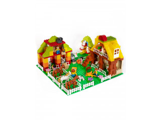 Конструктор МУЛЬТИ Фермерское хозяйство / 204 детали в системе хранения Игротека