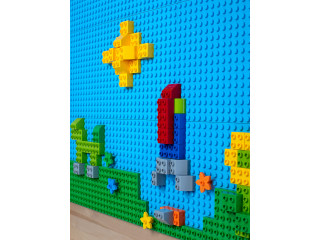 Мобильное развивающее панно для вертикального МУЛЬТИ конструирования / двустороннее