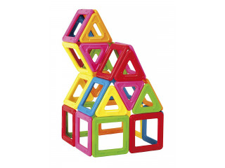 Магнитный конструктор Волшебная геометрия / 60 деталей в системе хранения Игротека