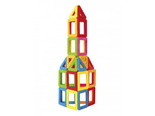 Магнитный конструктор Волшебная геометрия / 60 деталей в системе хранения Игротека