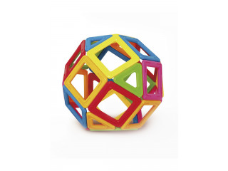 Магнитный конструктор Волшебная геометрия / 60 деталей в системе хранения Игротека