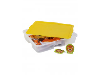 Кукольный театр Профессии и животные / 20 персонажей в системе хранения Игротека