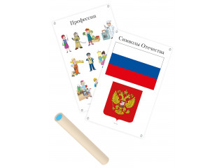 Набор развивающих плакатов в тубусах / 19 тубусов, 38 плакатов