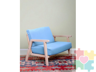 Диван детский Аврора / голубой