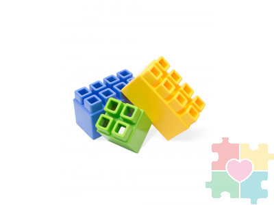 Крупногабаритный конструктор Мультистрой / 225 деталей