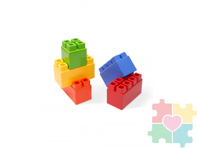 Крупногабаритный конструктор Мультистрой / 450 деталей