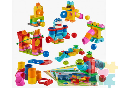 Новый набор с трубками / 150 деталей, DUPLO в системе хранения Игротека