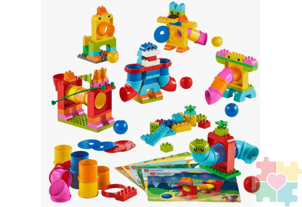 Новый набор с трубками / 150 деталей, DUPLO в системе хранения Игротека