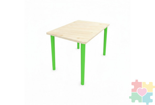 Стол детский трапециевидный 520 / зелёный Стол детский трапециевидный 520 / зелёный