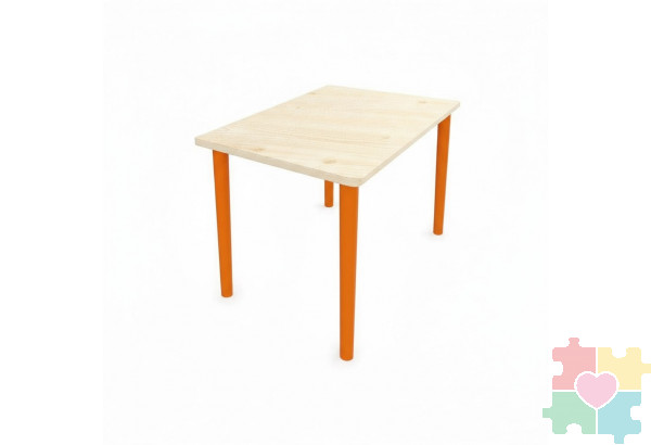 Стол детский трапециевидный 520 / оранжевый Стол детский трапециевидный 520 / оранжевый