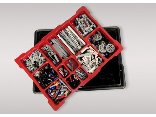 Комплект для занятий робототехникой с пластиковыми боксами для хранения деталей (сборка А45544-00 и А45560-00)