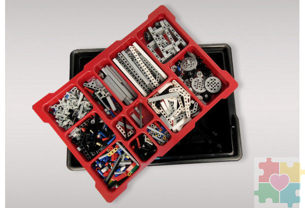 Комплект для занятий робототехникой с пластиковыми боксами для хранения деталей (сборка А45544-00 и А45560-00)