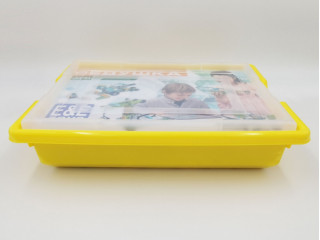 Набор для занятий робототехникой с пластиковым боксом для хранения деталей сборка 45300-00