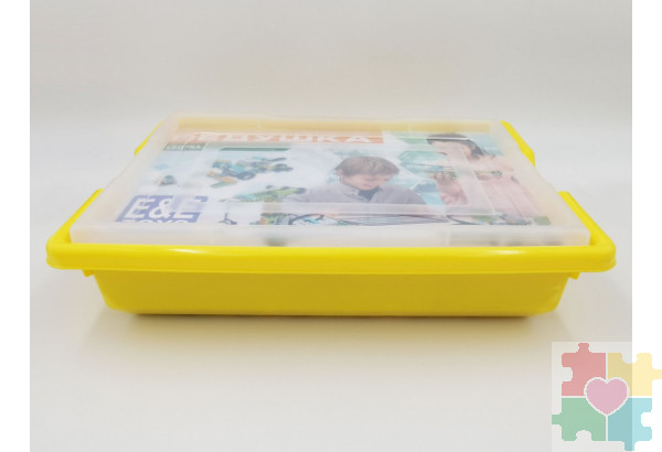 Набор для занятий робототехникой с пластиковым боксом для хранения деталей сборка 45300-00