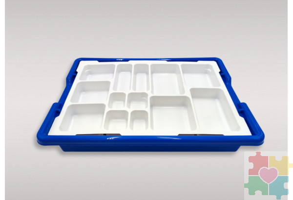 Набор для занятий робототехникой с пластиковым боксом для хранения деталей (45300 home)