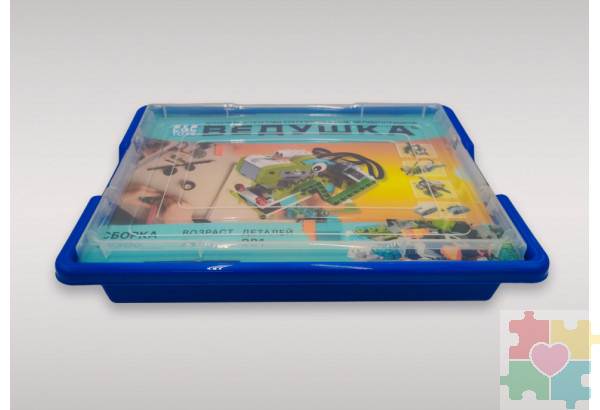 Набор для занятий робототехникой с пластиковым боксом для хранения деталей (45300 home)