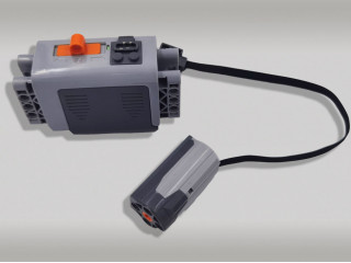 Набор для занятий робототехникой с пластиковым боксом для хранения деталей (сборка А9686-00)