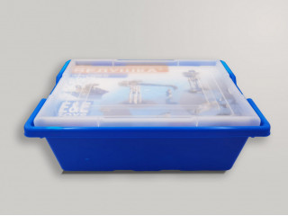 Набор для занятий робототехникой с пластиковым боксом для хранения деталей (сборка А9686-00)