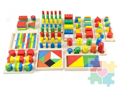 Развивающий набор "Монтессори 14 в 1"