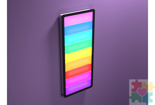 Светозвуковая панель "Лестница света" (9 ячеек)