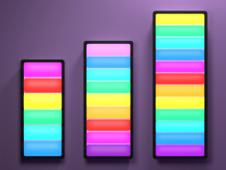 Светозвуковая панель "Лестница света" (9 ячеек)