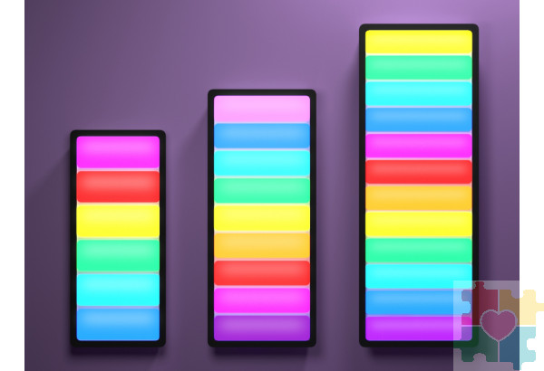 Светозвуковая панель "Лестница света" (9 ячеек)