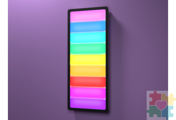 Светозвуковая панель "Лестница света" (12 ячеек)