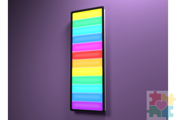 Светозвуковая панель "Лестница света" (12 ячеек)