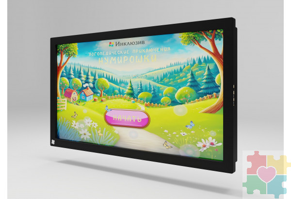 Интерактивная панель с логопедическим комплексом