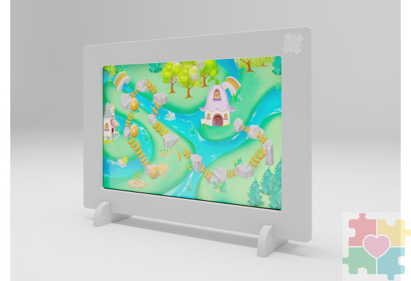 Умное зеркало логопеда Антошка (сенсорное)