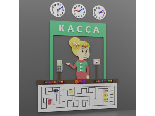 Комплексное настенное решение на тему банка